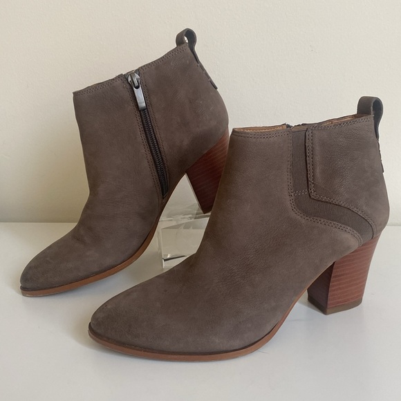 Franco Sarto Atlas Leather Ankle Booties - Picture 1 of 16